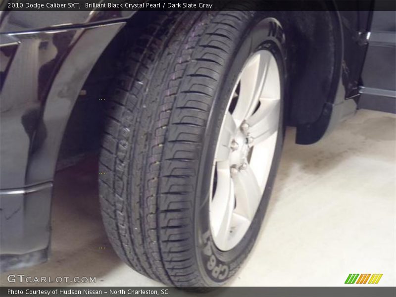 Brilliant Black Crystal Pearl / Dark Slate Gray 2010 Dodge Caliber SXT