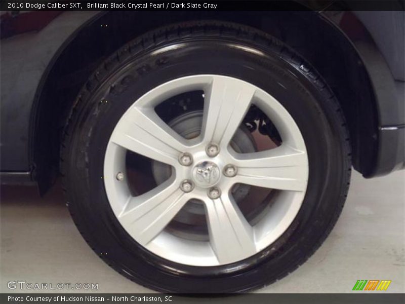 Brilliant Black Crystal Pearl / Dark Slate Gray 2010 Dodge Caliber SXT
