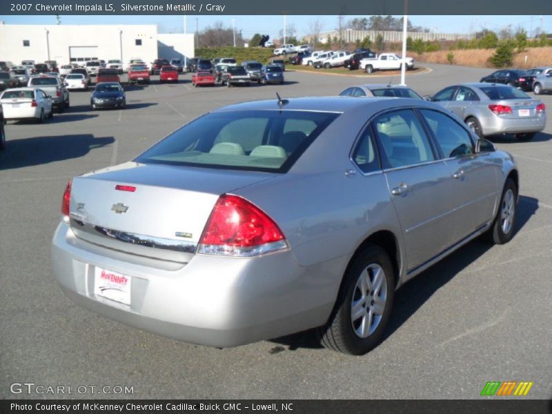 Silverstone Metallic / Gray 2007 Chevrolet Impala LS