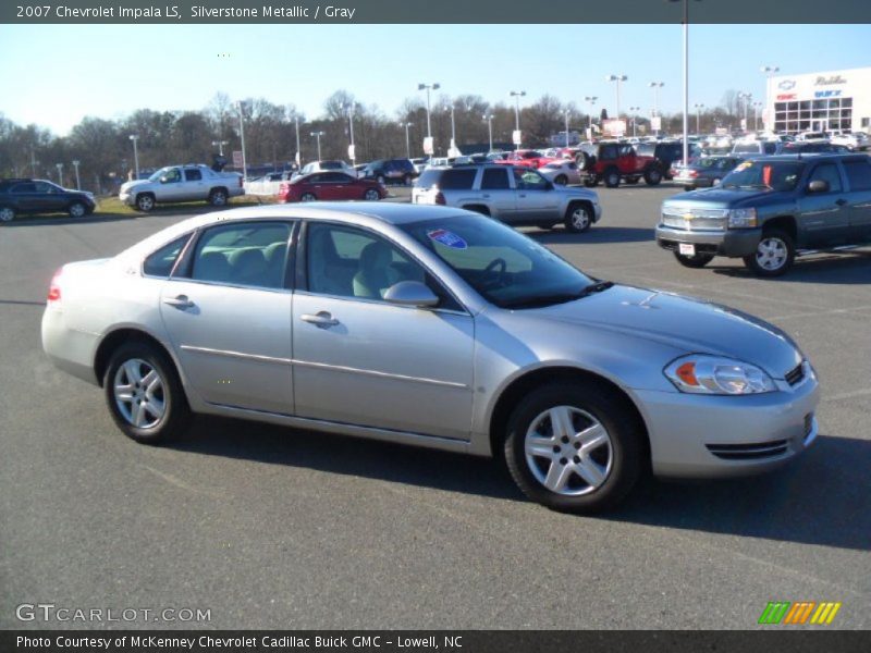 Silverstone Metallic / Gray 2007 Chevrolet Impala LS