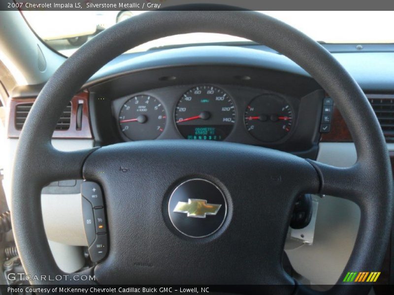 Silverstone Metallic / Gray 2007 Chevrolet Impala LS