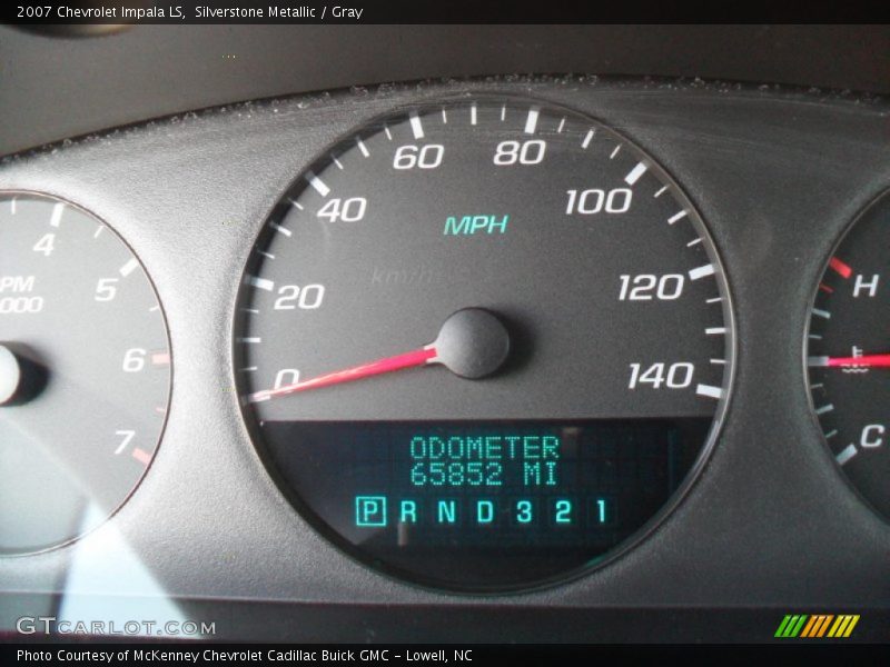 Silverstone Metallic / Gray 2007 Chevrolet Impala LS