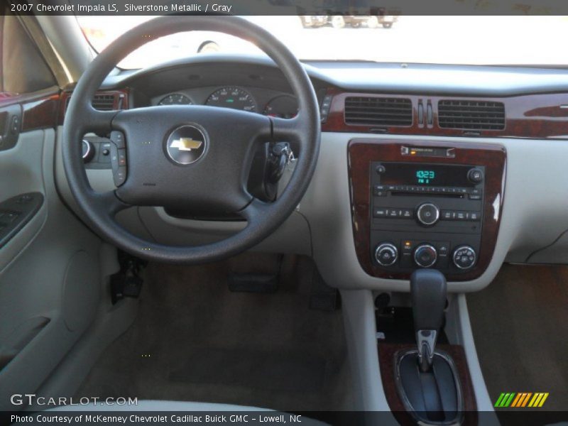 Silverstone Metallic / Gray 2007 Chevrolet Impala LS