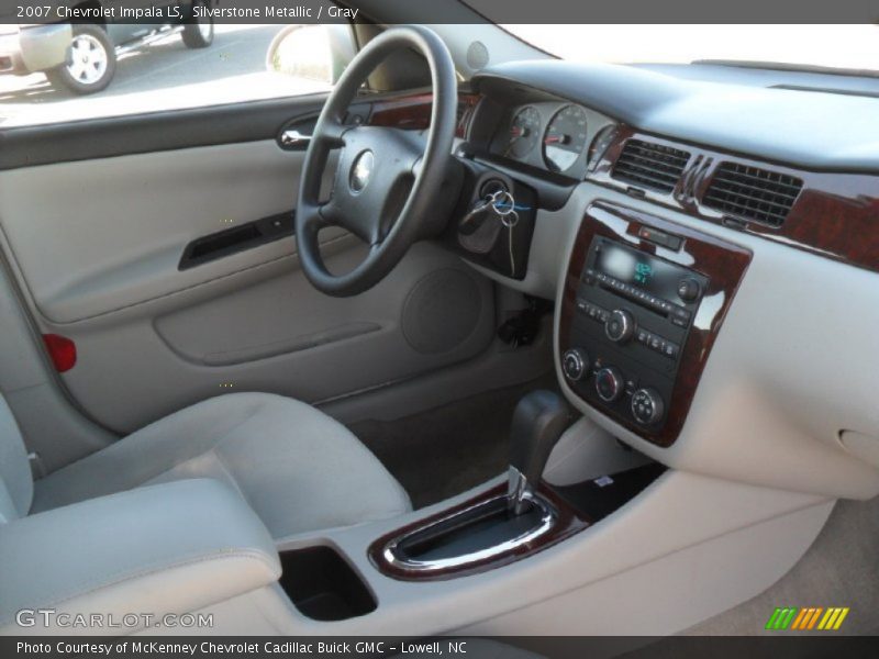 Silverstone Metallic / Gray 2007 Chevrolet Impala LS