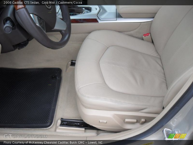 Gold Mist / Cashmere/Cocoa 2008 Cadillac CTS Sedan