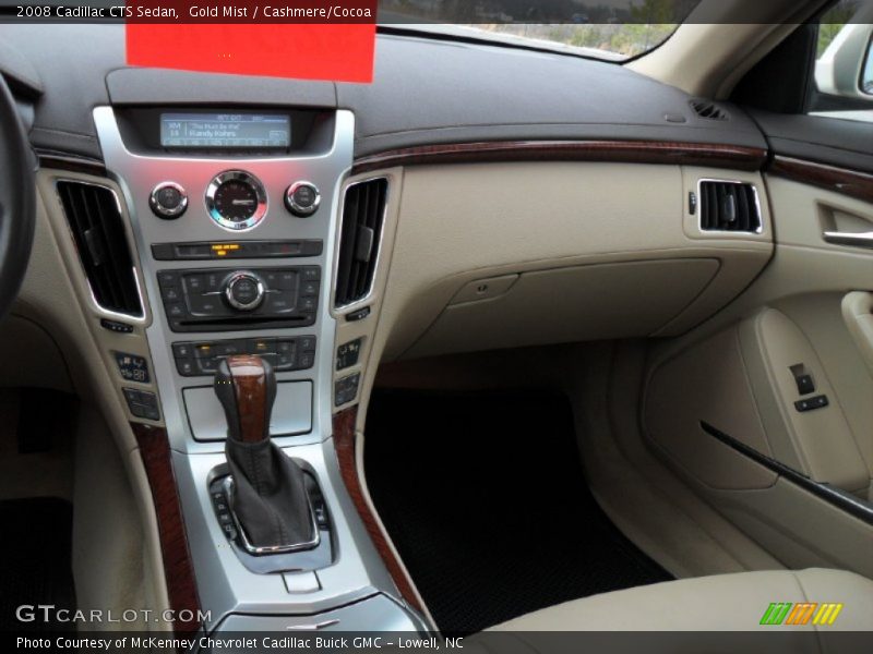 Gold Mist / Cashmere/Cocoa 2008 Cadillac CTS Sedan