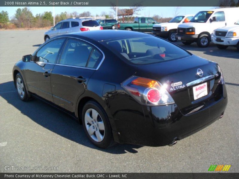 Super Black / Charcoal 2008 Nissan Altima 2.5