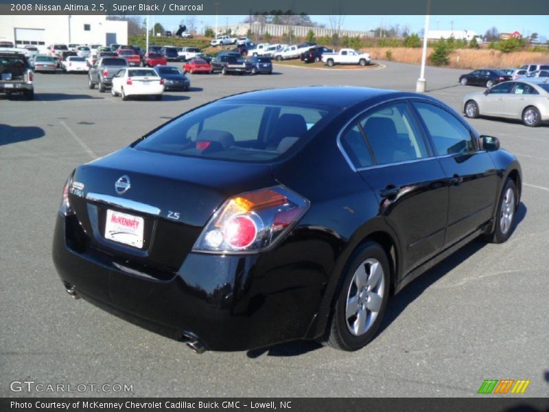 Super Black / Charcoal 2008 Nissan Altima 2.5