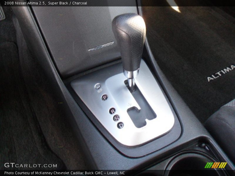 Super Black / Charcoal 2008 Nissan Altima 2.5