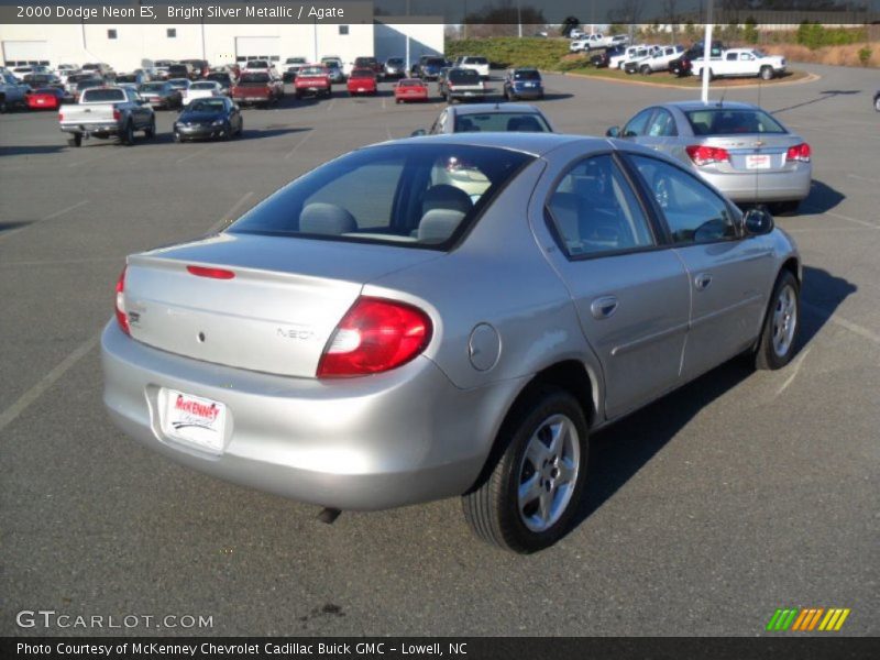 Bright Silver Metallic / Agate 2000 Dodge Neon ES