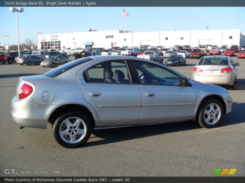 Bright Silver Metallic / Agate 2000 Dodge Neon ES