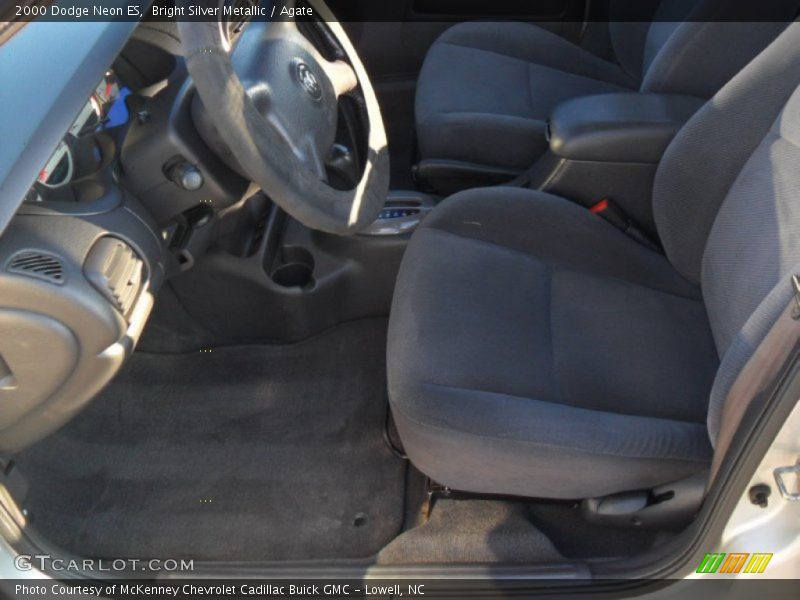 Bright Silver Metallic / Agate 2000 Dodge Neon ES