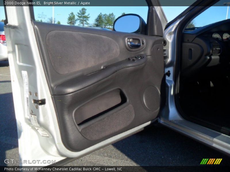Bright Silver Metallic / Agate 2000 Dodge Neon ES