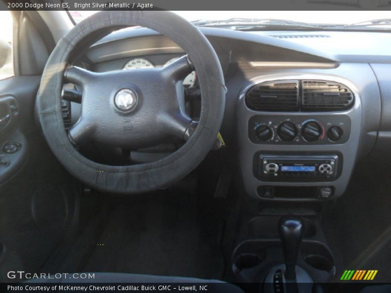 Bright Silver Metallic / Agate 2000 Dodge Neon ES