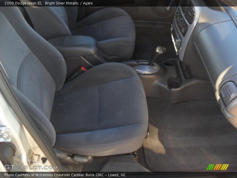 Bright Silver Metallic / Agate 2000 Dodge Neon ES