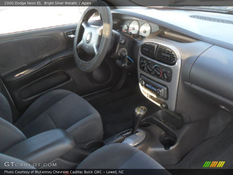 Bright Silver Metallic / Agate 2000 Dodge Neon ES
