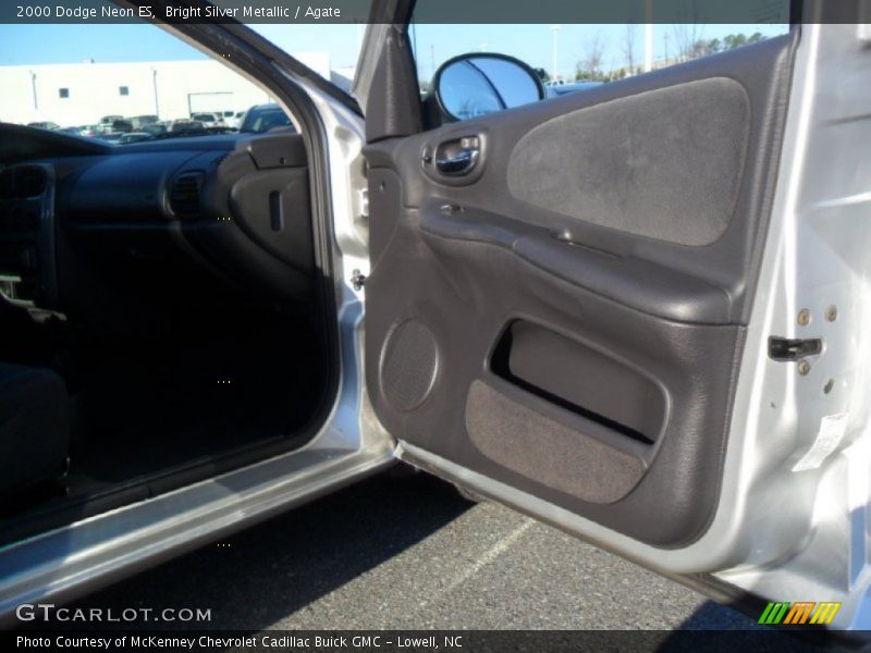 Bright Silver Metallic / Agate 2000 Dodge Neon ES