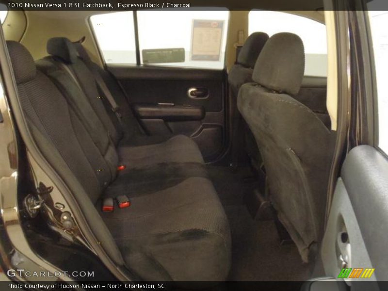 Espresso Black / Charcoal 2010 Nissan Versa 1.8 SL Hatchback