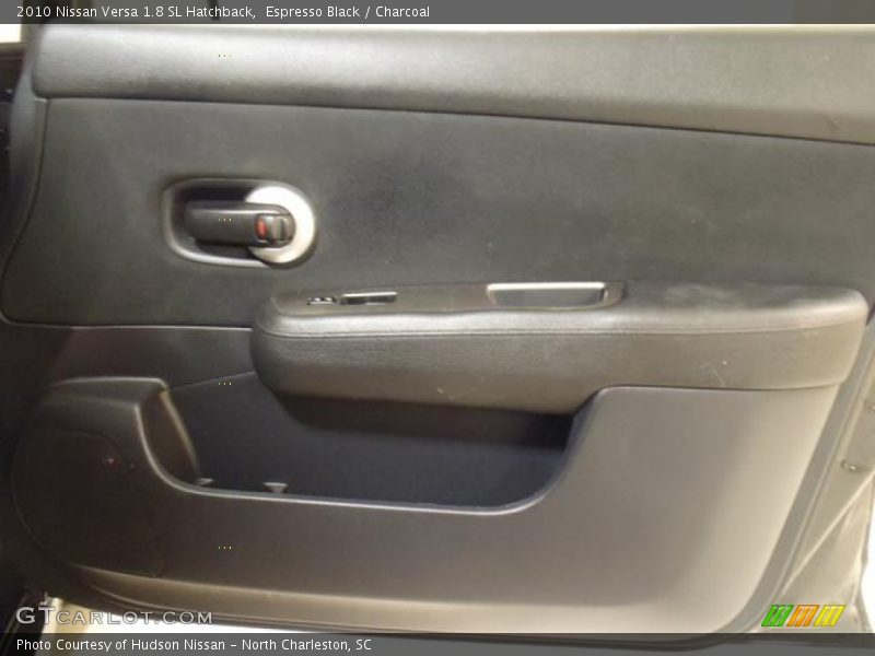 Espresso Black / Charcoal 2010 Nissan Versa 1.8 SL Hatchback