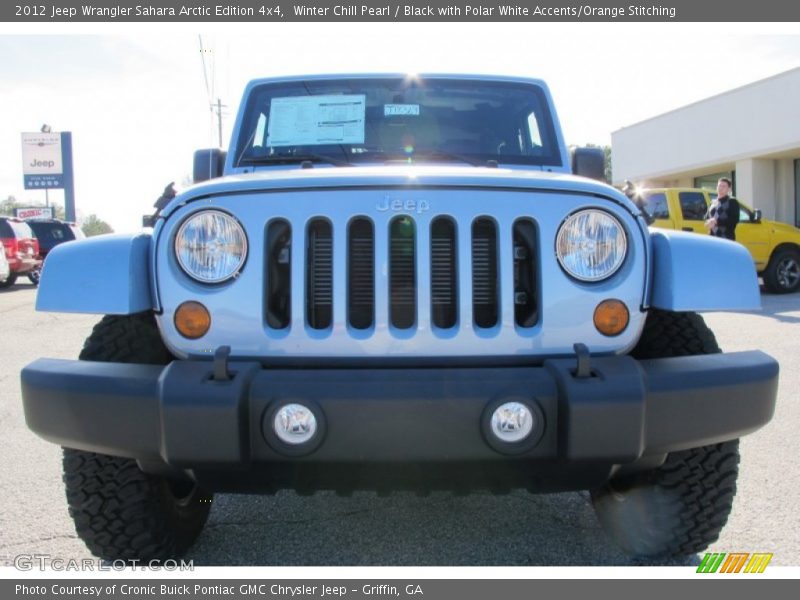 Sahara Arctic Edition, Front View - 2012 Jeep Wrangler Sahara Arctic Edition 4x4