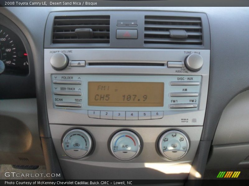 Desert Sand Mica / Bisque 2008 Toyota Camry LE