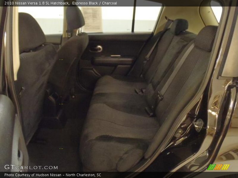 Espresso Black / Charcoal 2010 Nissan Versa 1.8 SL Hatchback