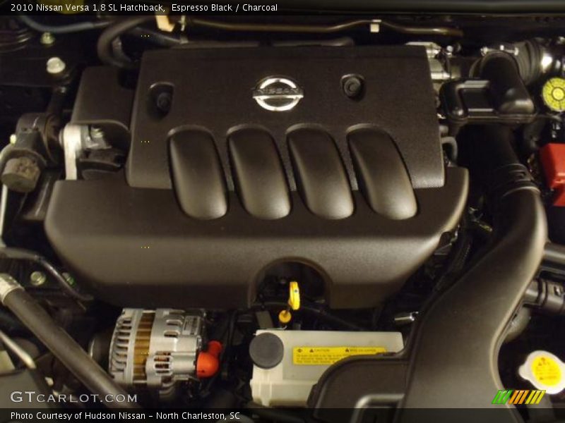 Espresso Black / Charcoal 2010 Nissan Versa 1.8 SL Hatchback