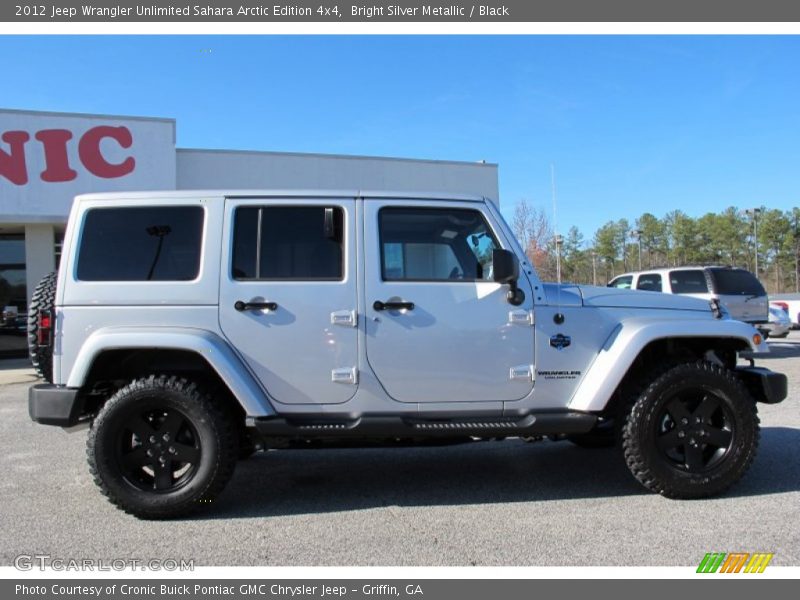 Bright Silver Metallic / Black 2012 Jeep Wrangler Unlimited Sahara Arctic Edition 4x4