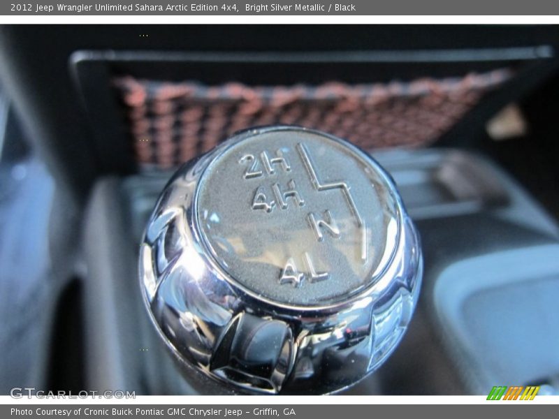 Bright Silver Metallic / Black 2012 Jeep Wrangler Unlimited Sahara Arctic Edition 4x4