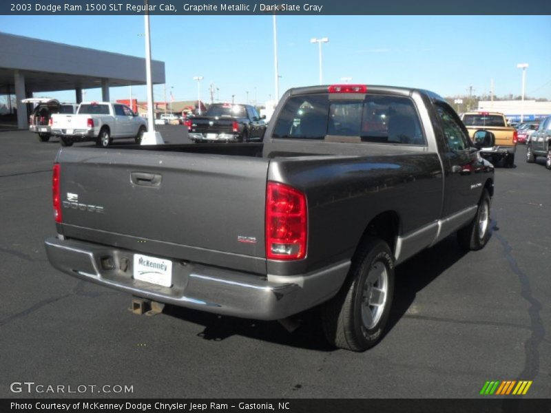 Graphite Metallic / Dark Slate Gray 2003 Dodge Ram 1500 SLT Regular Cab