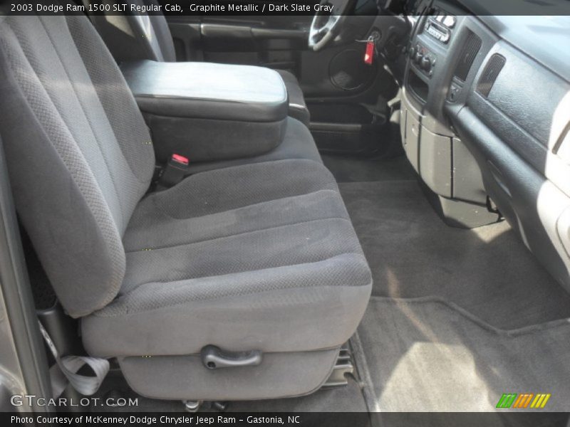 Graphite Metallic / Dark Slate Gray 2003 Dodge Ram 1500 SLT Regular Cab