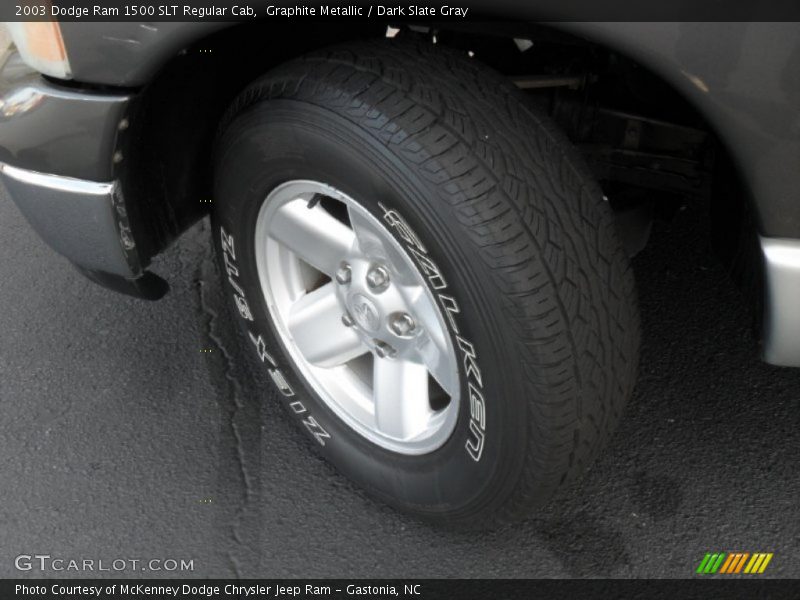Graphite Metallic / Dark Slate Gray 2003 Dodge Ram 1500 SLT Regular Cab