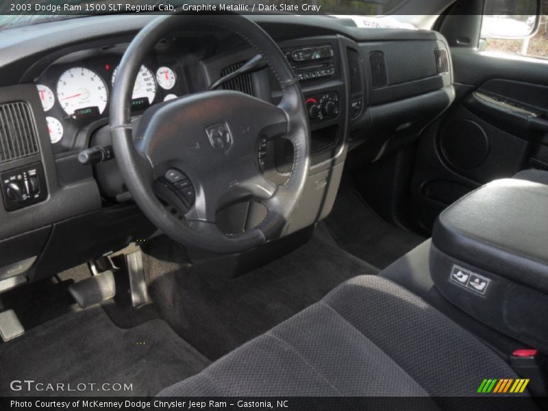 Dark Slate Gray Interior - 2003 Ram 1500 SLT Regular Cab 