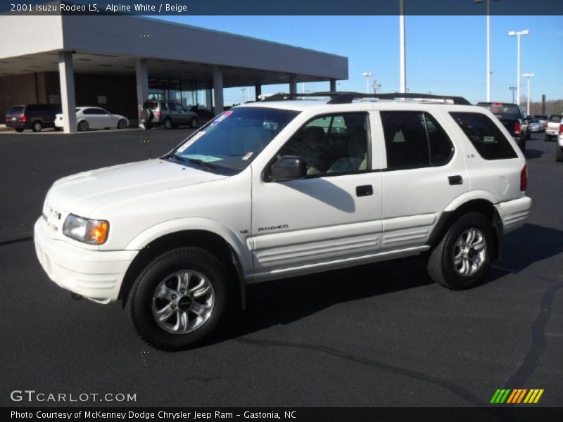  2001 Rodeo LS Alpine White