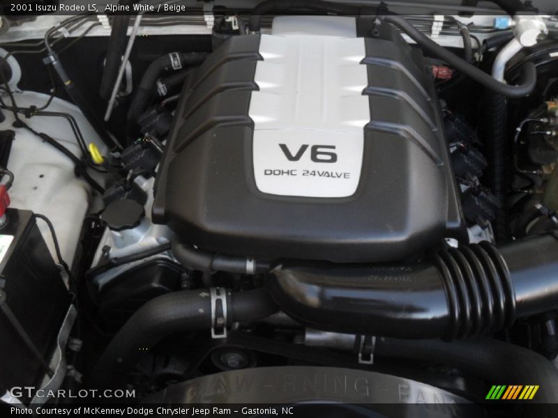  2001 Rodeo LS Engine - 3.2 Liter DOHC 24-Valve V6