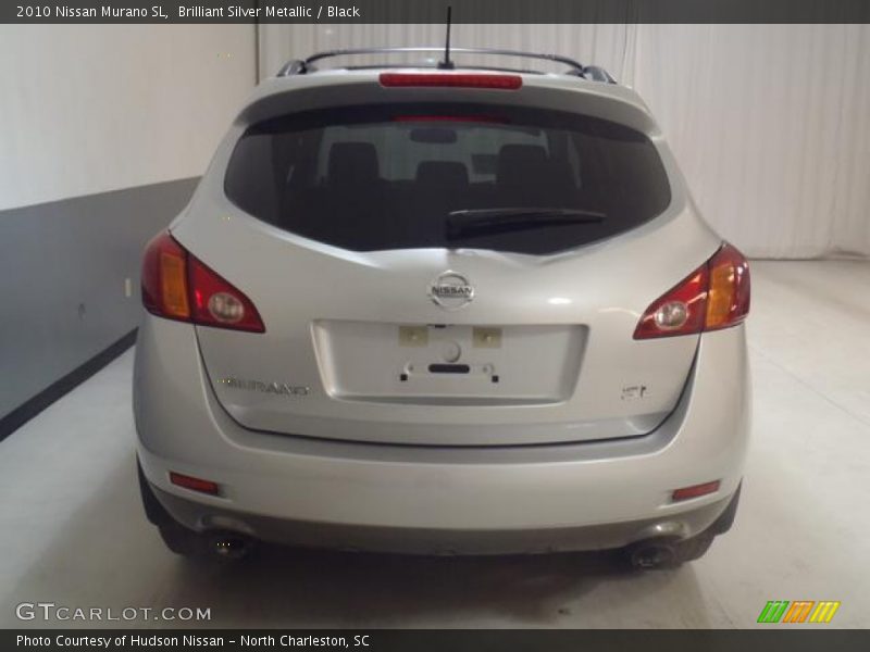 Brilliant Silver Metallic / Black 2010 Nissan Murano SL