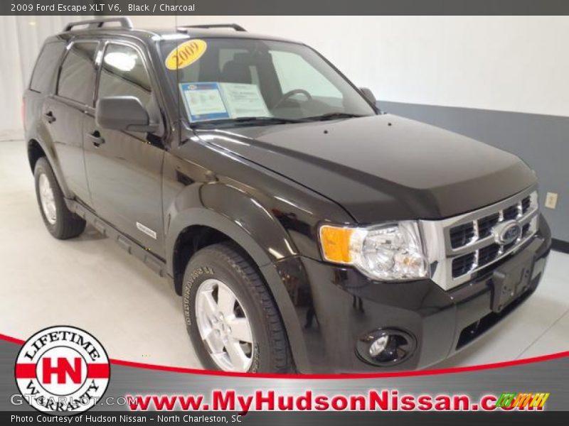 Black / Charcoal 2009 Ford Escape XLT V6