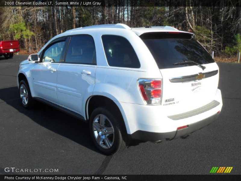 Summit White / Light Gray 2008 Chevrolet Equinox LT