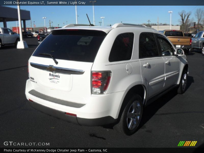 Summit White / Light Gray 2008 Chevrolet Equinox LT