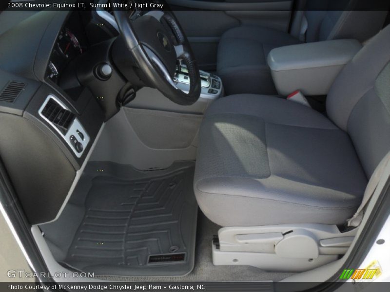 Summit White / Light Gray 2008 Chevrolet Equinox LT