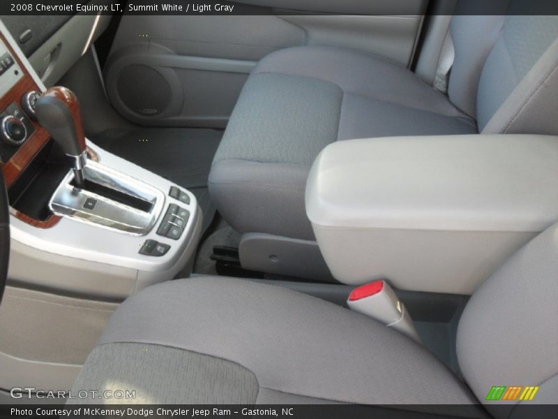 Summit White / Light Gray 2008 Chevrolet Equinox LT