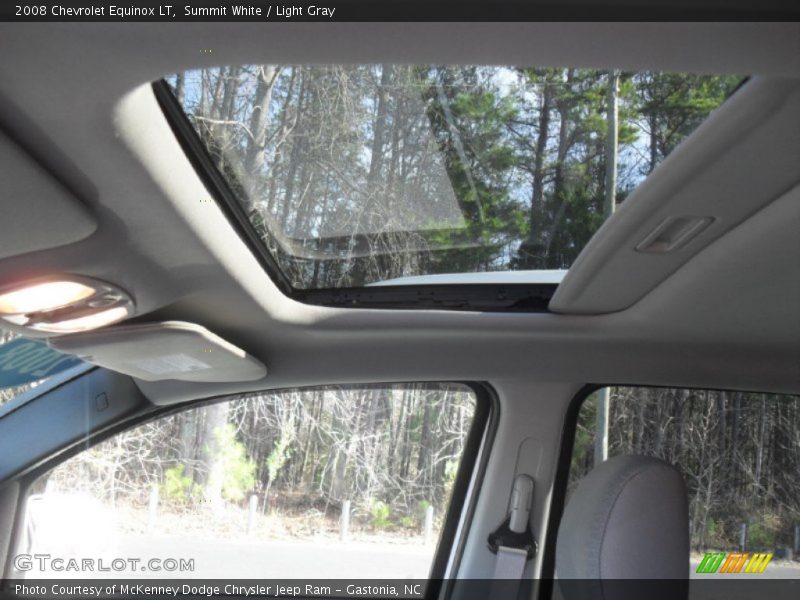 Summit White / Light Gray 2008 Chevrolet Equinox LT
