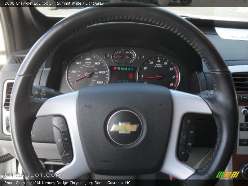 Summit White / Light Gray 2008 Chevrolet Equinox LT