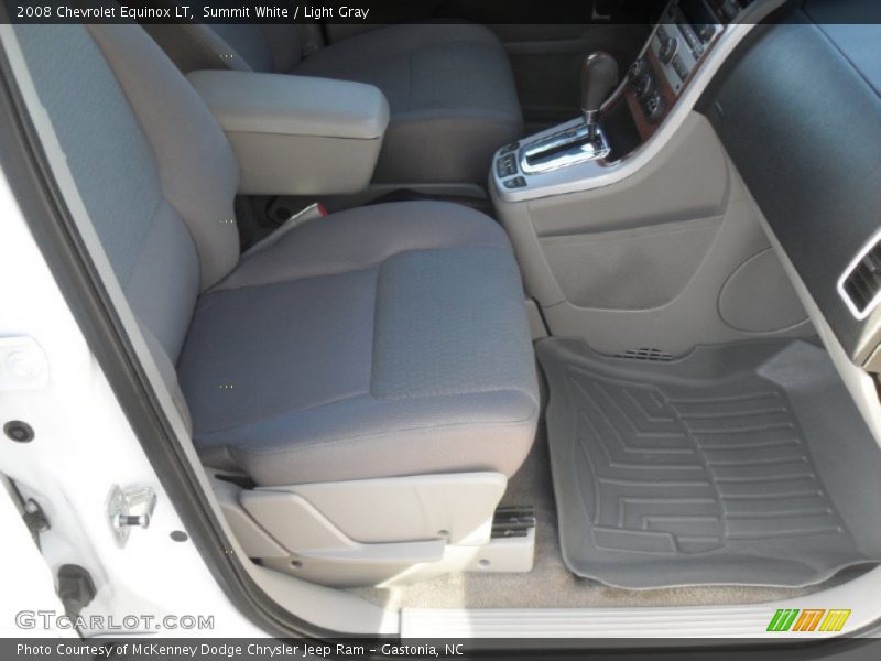 Summit White / Light Gray 2008 Chevrolet Equinox LT