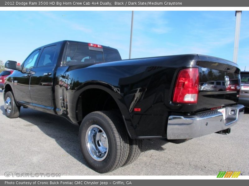 2012 Ram 3500 HD Big Horn Crew Cab 4x4 Dually Black