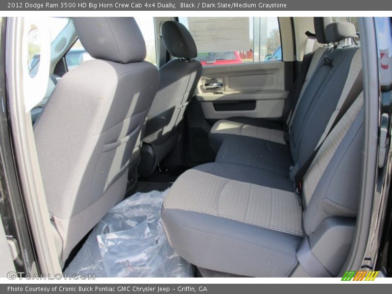  2012 Ram 3500 HD Big Horn Crew Cab 4x4 Dually Dark Slate/Medium Graystone Interior