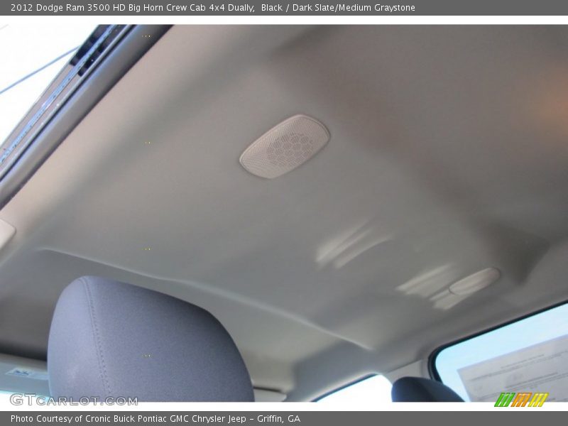 Black / Dark Slate/Medium Graystone 2012 Dodge Ram 3500 HD Big Horn Crew Cab 4x4 Dually