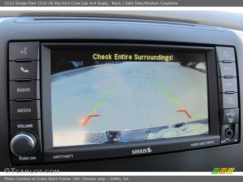 Black / Dark Slate/Medium Graystone 2012 Dodge Ram 3500 HD Big Horn Crew Cab 4x4 Dually