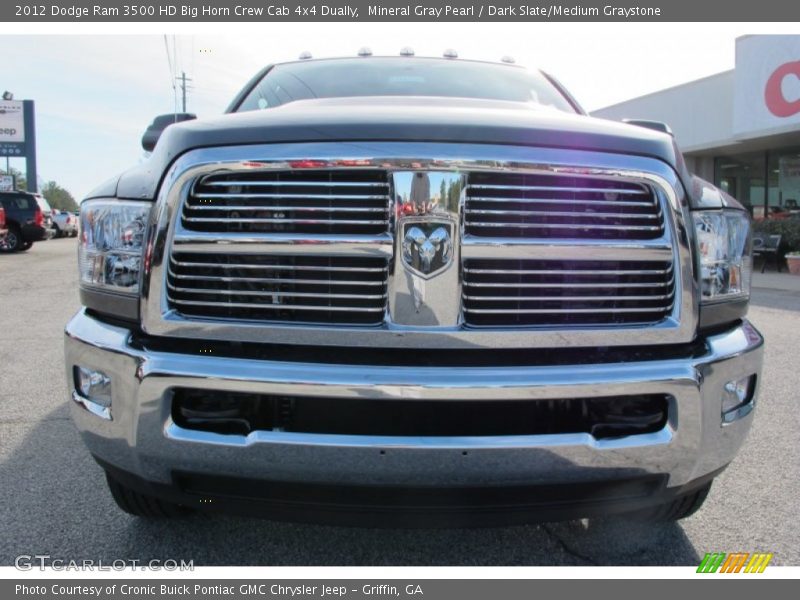 Mineral Gray Pearl / Dark Slate/Medium Graystone 2012 Dodge Ram 3500 HD Big Horn Crew Cab 4x4 Dually