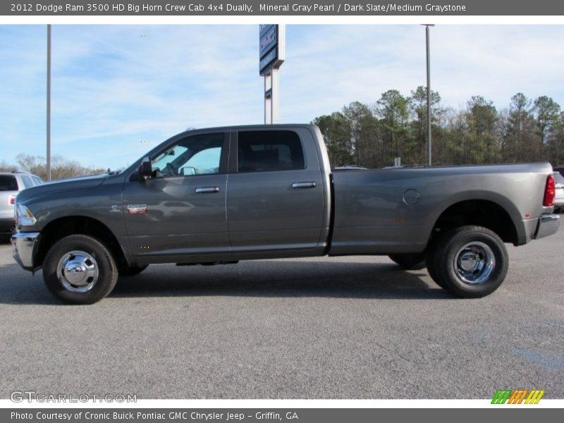  2012 Ram 3500 HD Big Horn Crew Cab 4x4 Dually Mineral Gray Pearl
